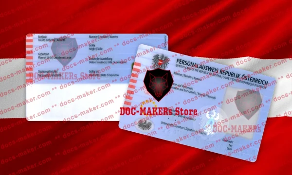 Austria ID Card – PSD Template